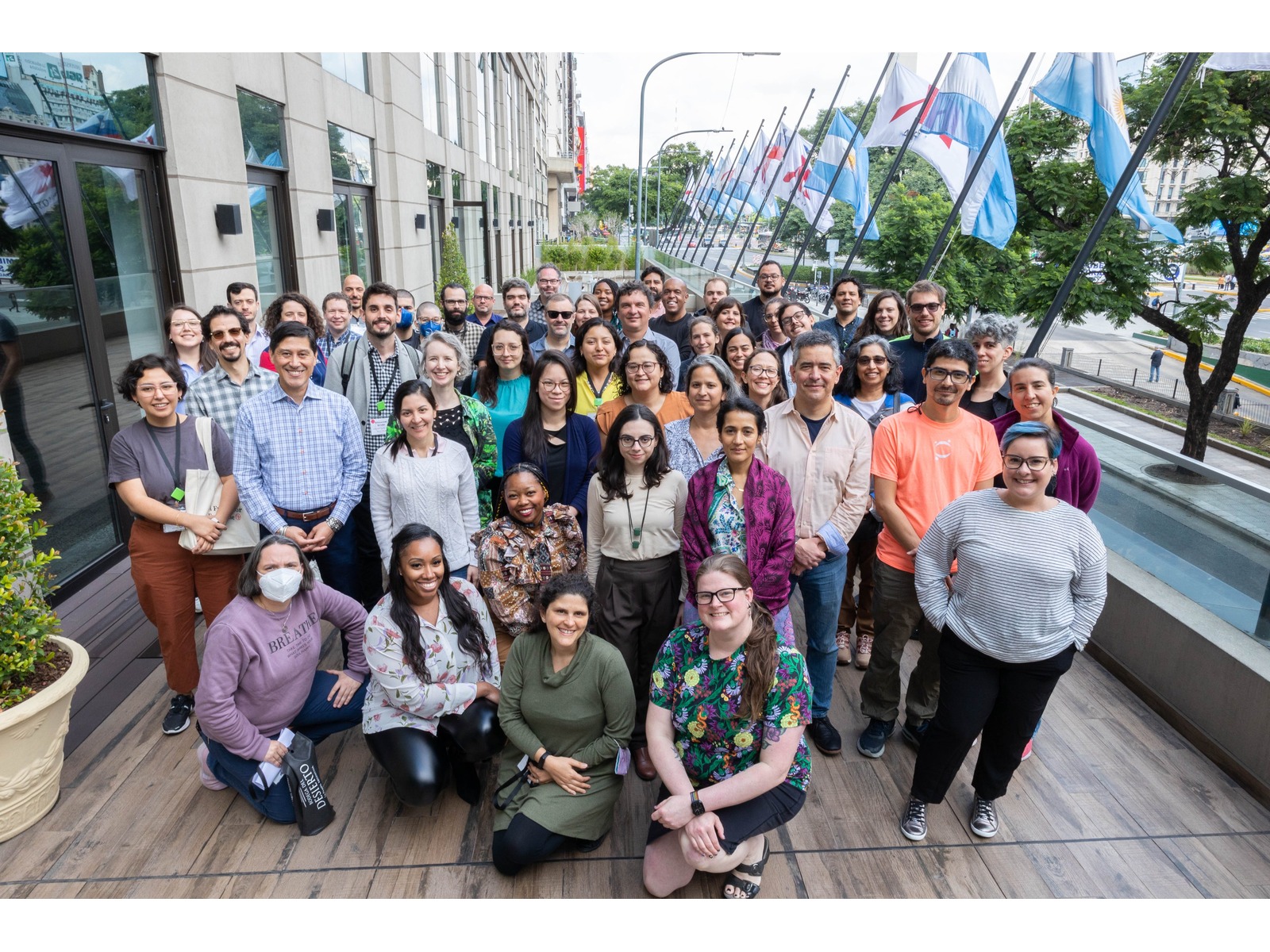 Foto grupal de participantes del encuentro de CZI Open Science en Buenos Aires.